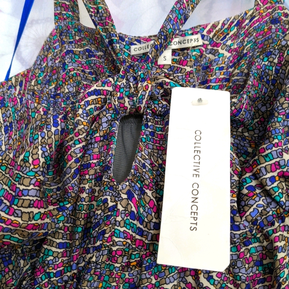 NWT Colorful Maxi dress